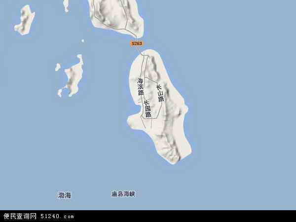 长岛地图高清晰