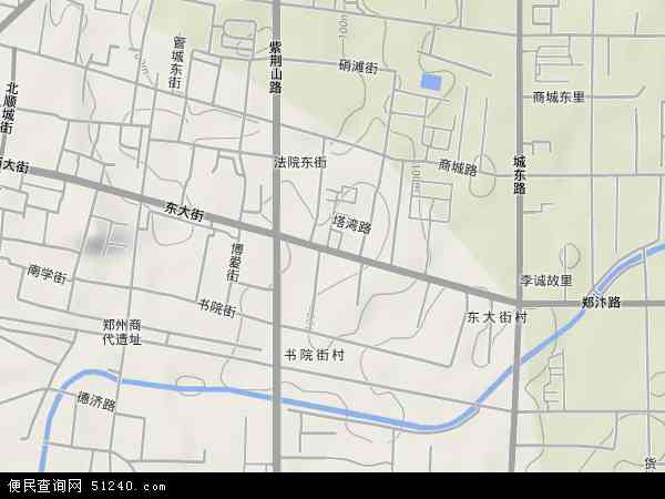 河南省 郑州市 管城回族区 东大街  本站收录有:2018东大街卫星地图图片