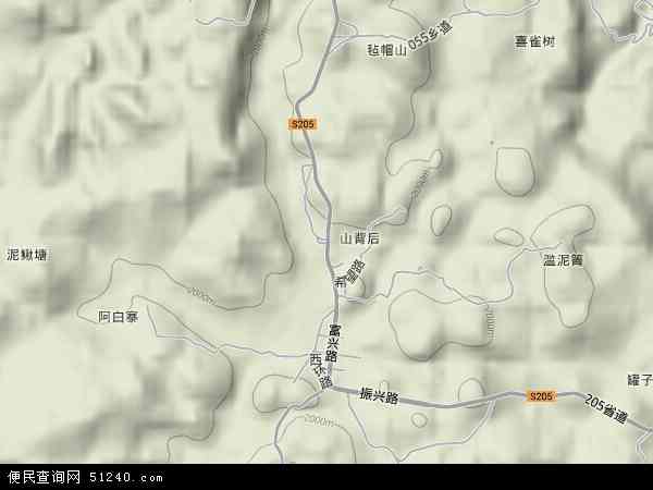 富村镇卫星地图