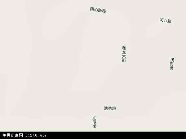 中国吉林省延边朝鲜族自治州和龙市光明地图(卫星地图)图片