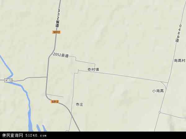 山西省 忻州 市忻府区奇村镇地图(地图)