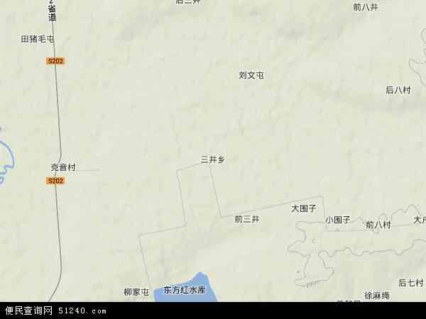 黑龙江省绥化市北林区乡地图(地图)