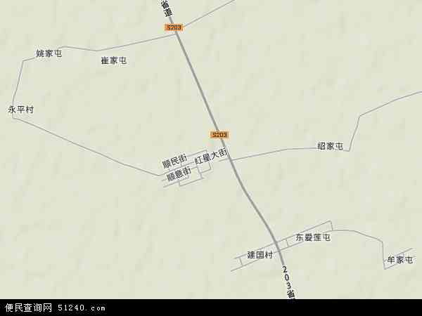 中国黑龙江省哈尔滨市方正县松南乡地图(卫星地图)图片