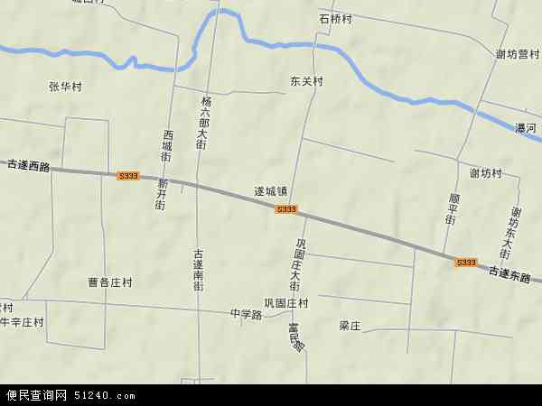 河北省保定市 徐水 县遂城镇 地图 ( 地图 )