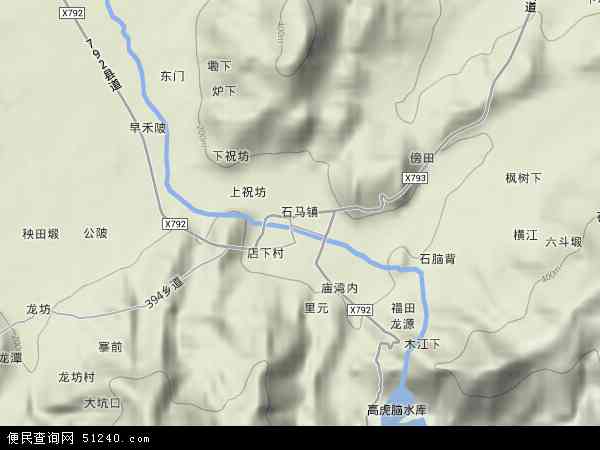 江西省吉安市永丰县石马镇地图(地图)