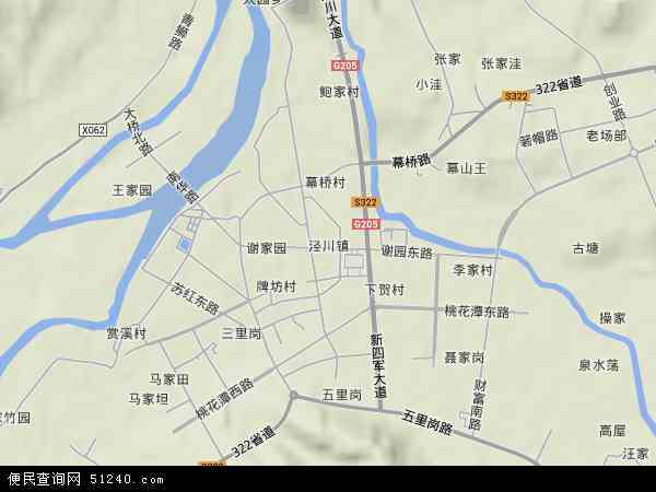 泾川镇地图 - 泾川镇卫星地图图片
