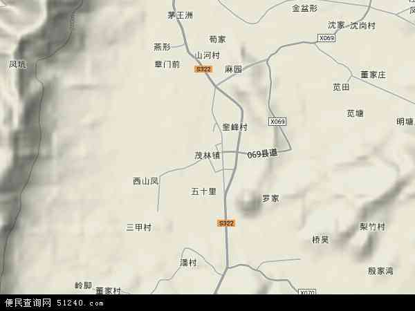 安徽省宣城市泾县茂林镇地图(地图)