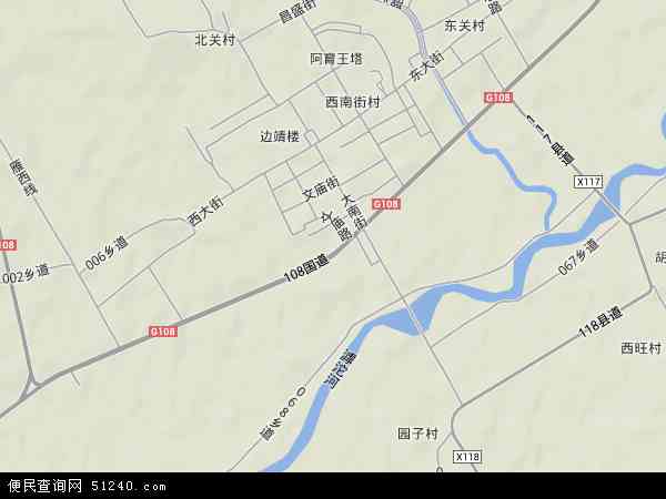 山西省 忻州 市代县上馆镇地图(地图)