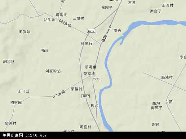 安徽省六安市裕安区顺河镇地图(地图)