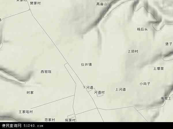 陕西省咸阳市永寿县仪井镇地图(地图)