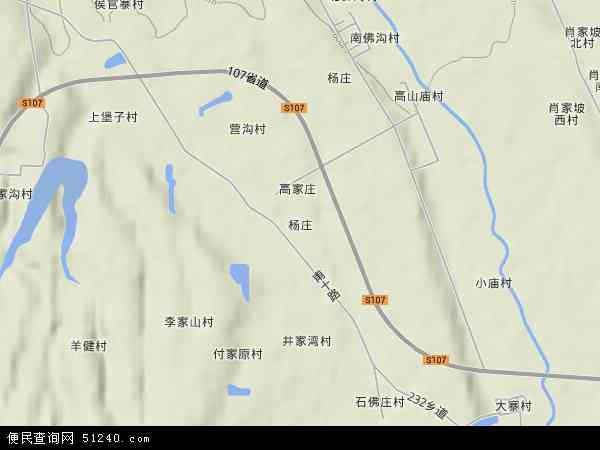 杨庄地图 - 杨庄卫星地图 - 杨庄高清航拍地图 -