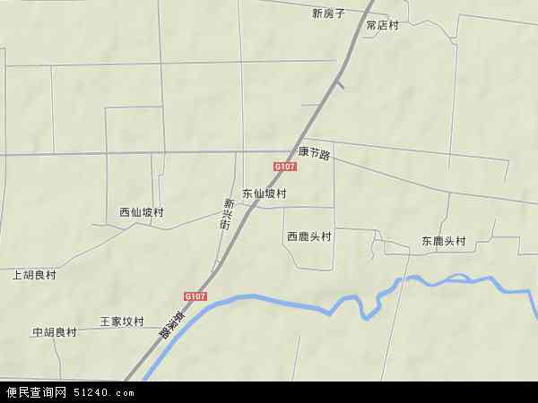 河北省保定市涿州市东仙坡镇地图(地图)