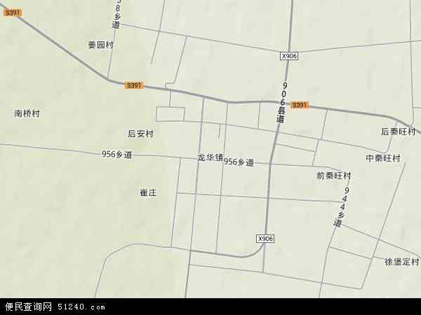 河北省衡水市景县龙华镇地图(地图)