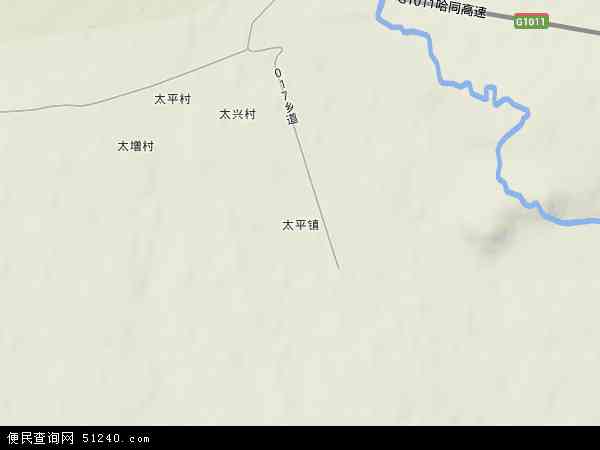 中国黑龙江省双鸭山市集贤县太平镇地图(卫星地图)