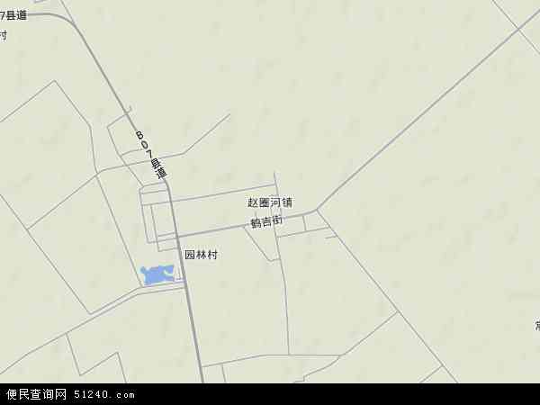 辽宁省盘锦市大洼县赵圈河镇地图(地图)