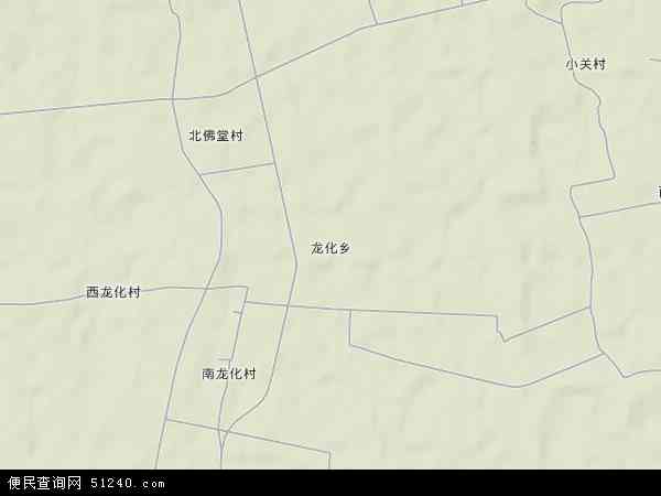 中国河北省保定市高阳县龙化乡地图(卫星地图)图片