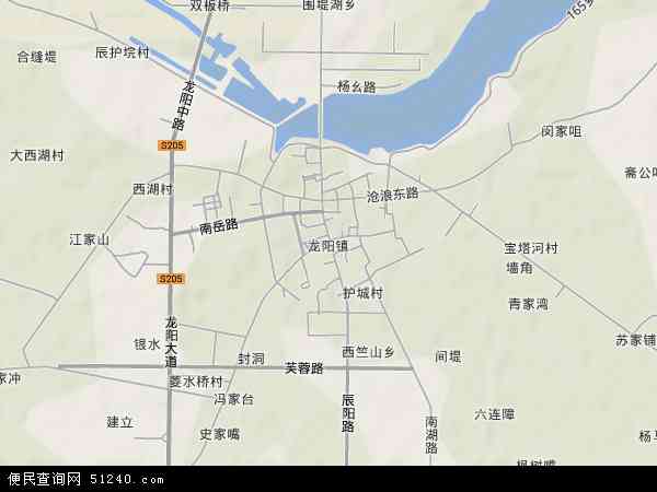 中国 湖南省 常德市 汉寿县 龙阳镇  本站收录有:2018龙阳镇卫星地图图片