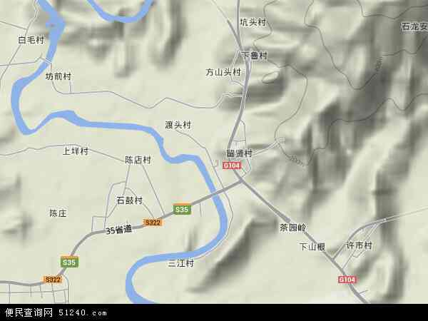 中国浙江省台州市临海市永丰镇地图(卫星地图)图片