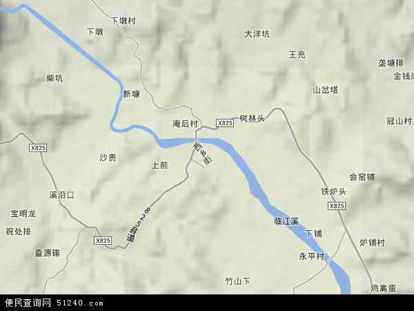 中国福建省南平市浦城县永兴镇地图(卫星地图)图片