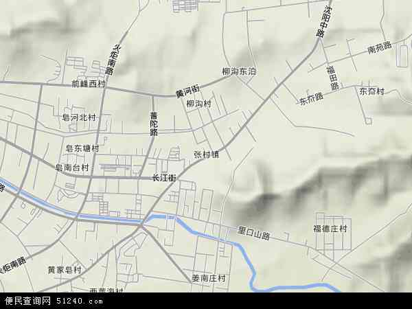 张村镇地图 - 张村镇卫星地图 - 张村镇高清航拍