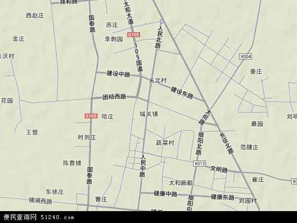 中国 安徽省 阜阳市 太和县 城关镇  本站收录有:2018城关镇卫星地图图片