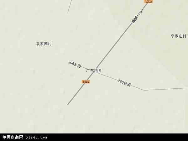 中国新疆维吾尔自治区昌吉回族自治州玛纳斯县广东地乡地图(卫星地图)图片