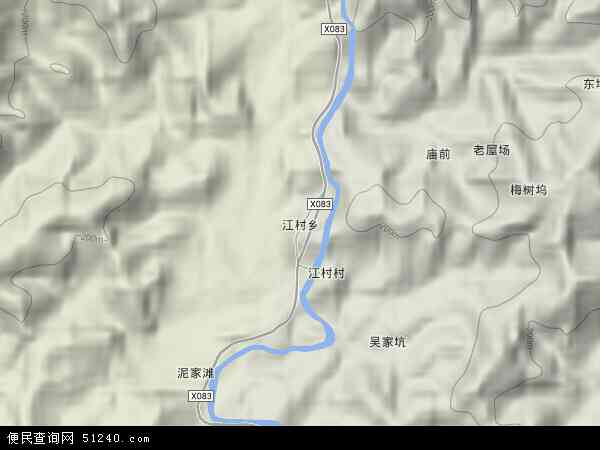 江村乡地图 - 江村乡卫星地图 - 江村乡高清航拍