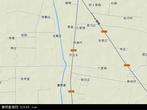 河南省开封市通许县厉庄乡地图(地图)