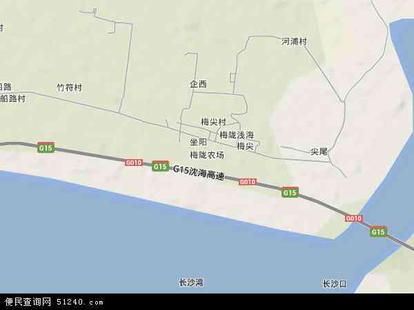 广东省汕尾市海丰县梅陇农场地图(地图)