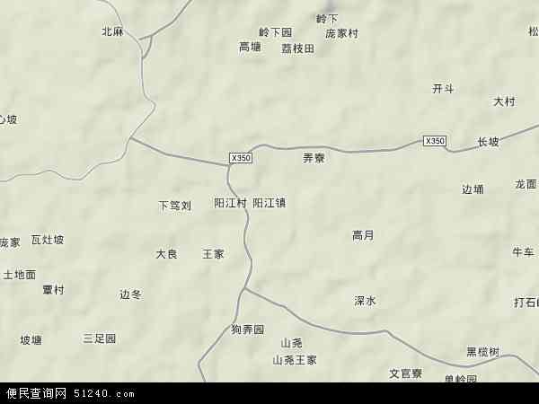 阳江高清地图
