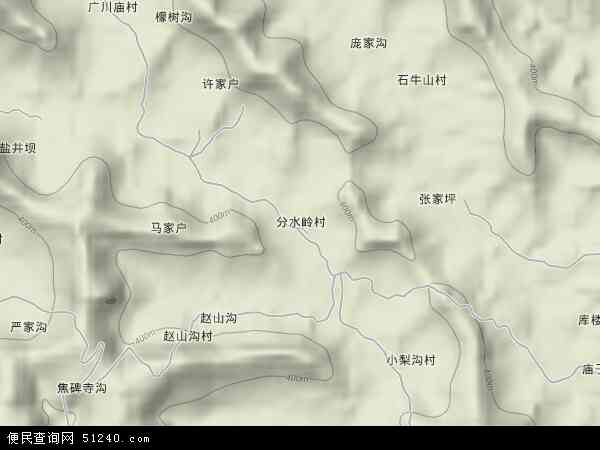 中国四川省南充市西充县永清乡地图(卫星地图