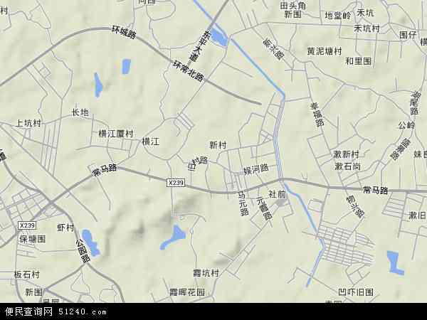 元江高清地图