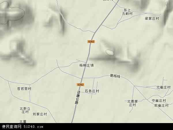 杨柳庄镇卫星地图