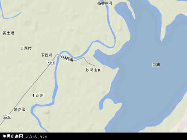 中国江西省九江市星子县沙湖山管理处地图(卫星地图)图片