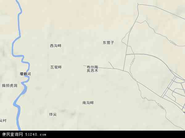 布尔陶亥苏木乡地图 图片