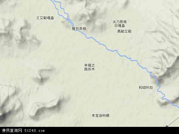 幸福之路苏木乡地图 图片