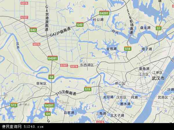 湖北省武汉市东西湖区保税物流管理处地图(地图)