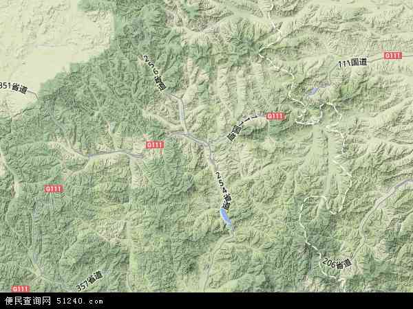 中国河北省承德市围场满族蒙古族自治县地图图片