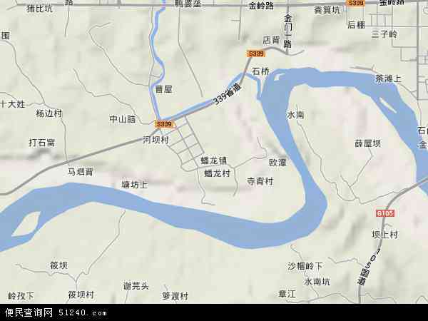 江西省赣州市章贡区蟠龙镇(赣州济技术开发区)地图(地图)