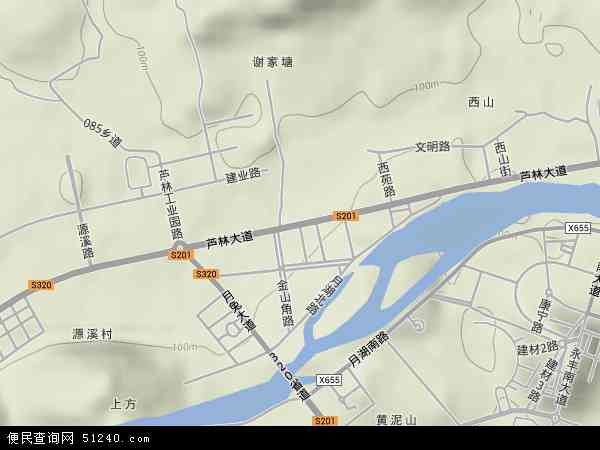 江西省上饶市广丰县芦林地图(地图)