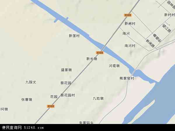 中国湖北省荆州市洪湖市新堤地图(卫星地图)