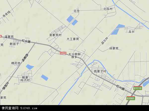 中国辽宁省沈阳市于洪区大兴地图(卫星地图)图片