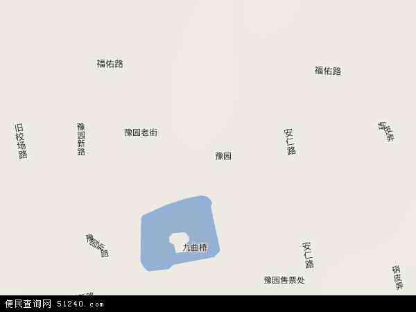 豫园地图 - 豫园卫星地图 - 豫园高清航拍地图 -