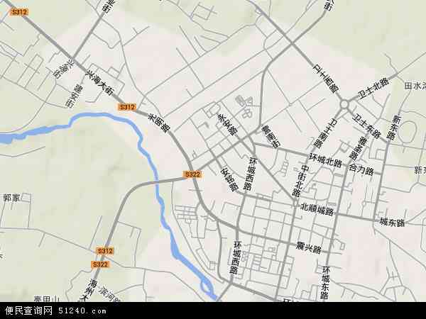 辽宁省鞍山市海城市海州地图(地图)