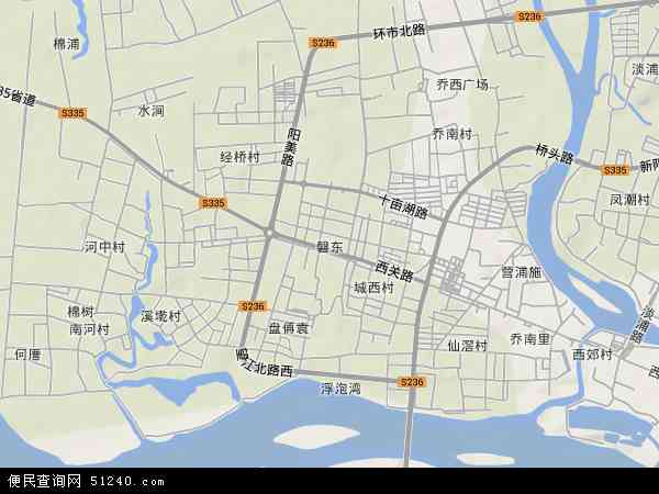 广东省揭阳市揭东区磐东地图(地图)
