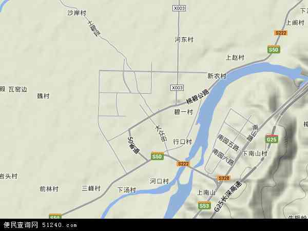 中国浙江省丽水市莲都区碧湖镇地图(卫星地图)图片