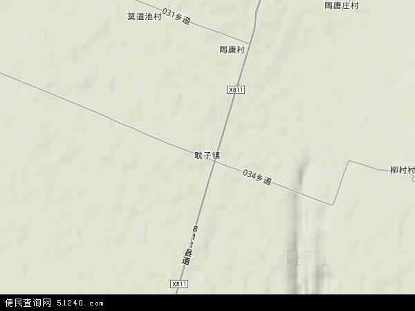 中国山西省运城市临猗县耽子镇地图(卫星地图)图片