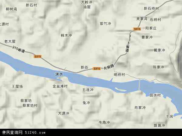 湖南省衡阳市衡东县甘溪镇地图(地图)