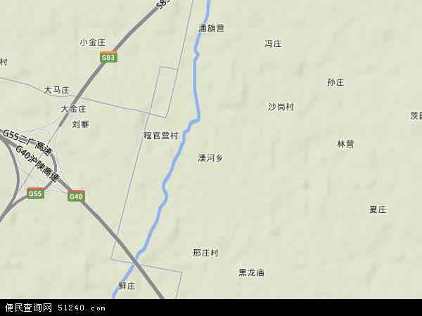 河南省南阳市宛城区溧河乡地图(地图)