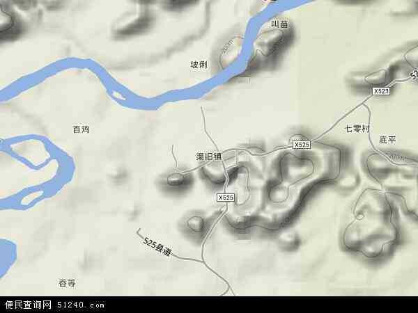 扶绥县渠旧镇地图